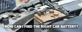 How Can I Find the Right Car Battery?